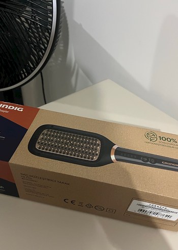 Grunding Grundig Saç Düzleştirici Tarak Bej