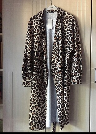 Leopar desenli tunik 