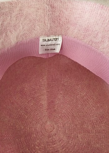 H&M Pembe Örgü Yün Kadın Şapka