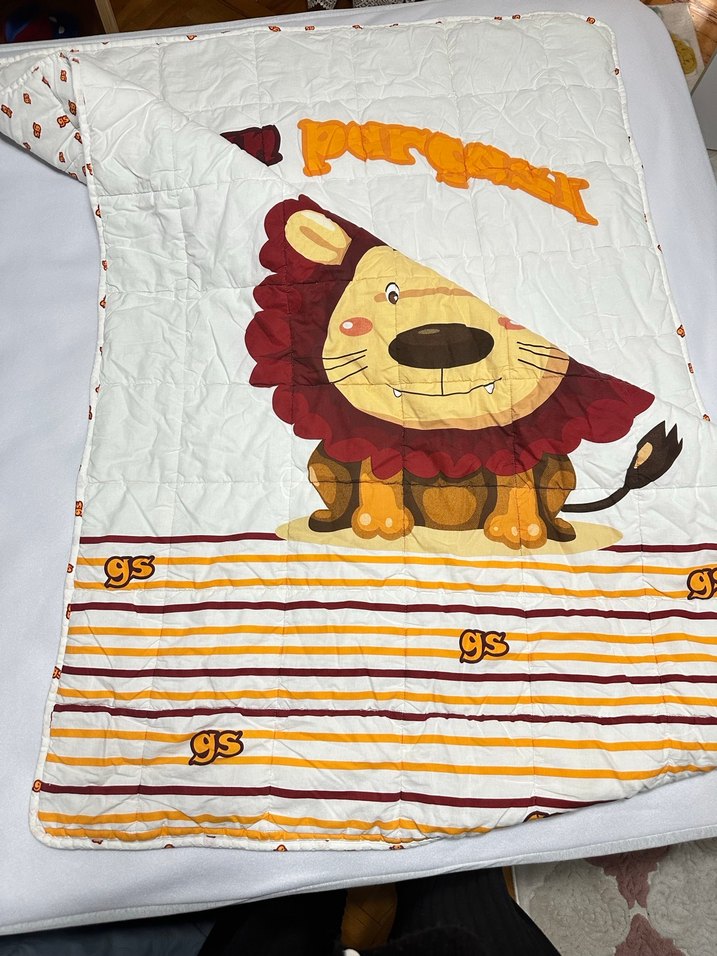 Renkli Baskılı Çocuk Uyku Örtüsü - Görsel 2