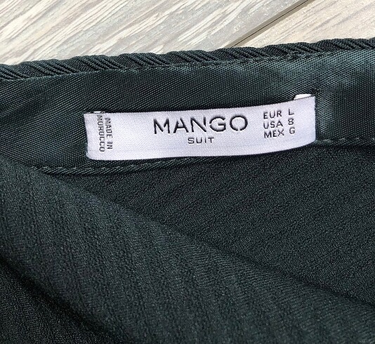 Mango Mango Zümrüt yeşili triko elbise