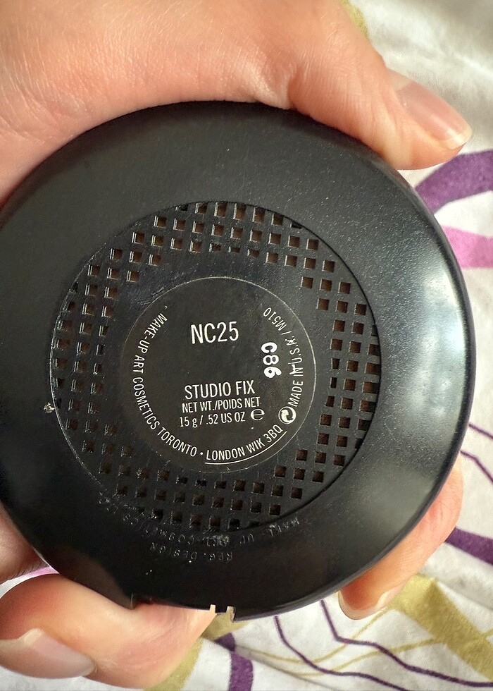 Mac studio fix NC25 pudra - Görsel 2