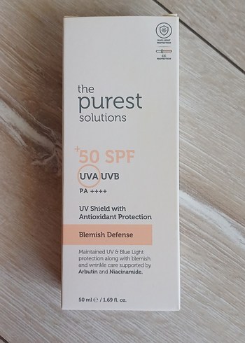 Diğer The Purest Solutions SPF 50+Güneş Koruyucu
