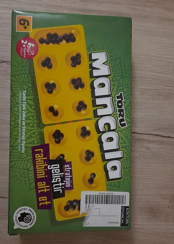 TORI Mancala Strateji Oyunu Sarı