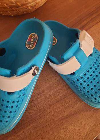 LC Waikiki Mavi Erkek Çocuk Cırtcırtlı Terlik