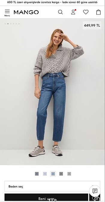 Mango jean