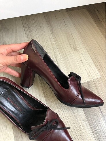 36 Beden bordo Renk Ayakkabı