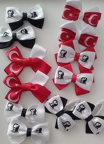 Türk bayrakli tokalar 