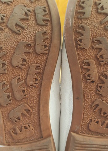 Kız Çocuk Beyaz Tokalı Babet Ayakkabı - Görsel 7