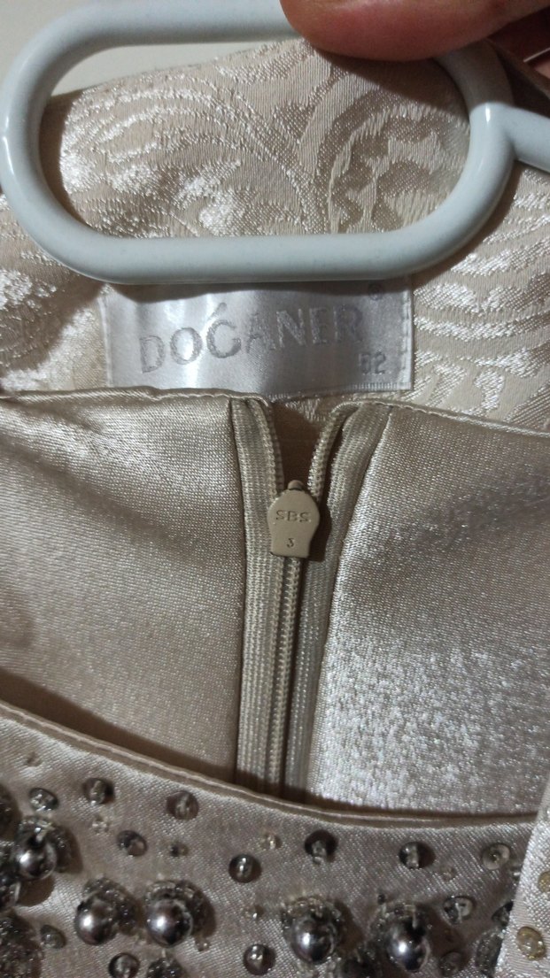 Dantel İşlemeli Beyaz Uzun Kollu 3 lu takım - Görsel 3