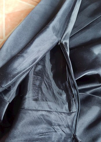 Siyah İşlemeli Uzun Kadın Etek - Görsel 6