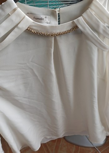 beyaz bluz - Görsel 6