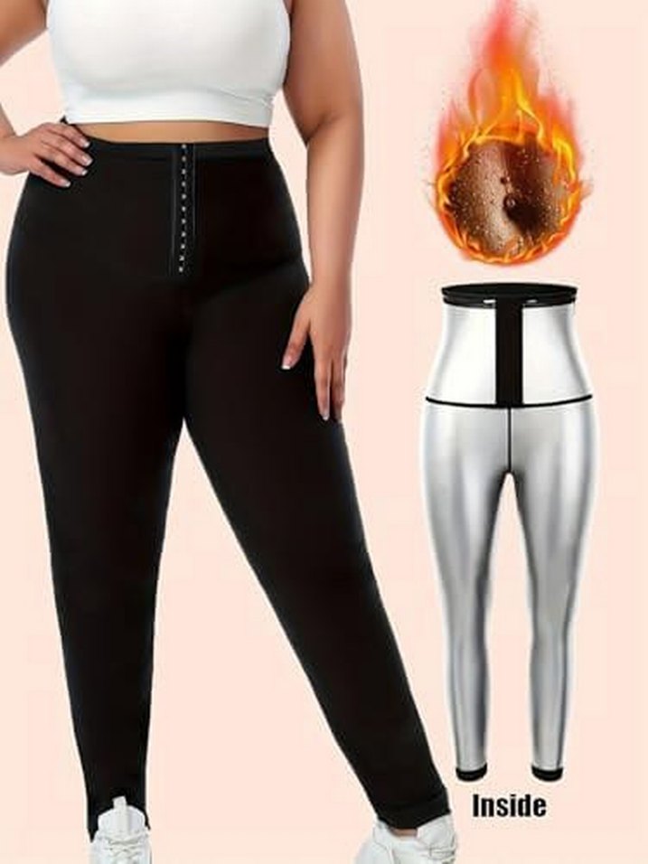 Siyah termal  Spor Tayt - Görsel 5