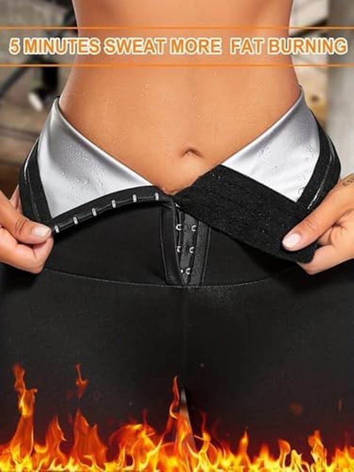 Siyah termal  Spor Tayt - Görsel 2