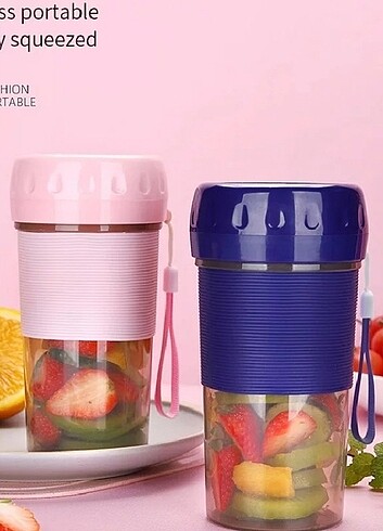 Kablosuz Blender sebze ve sıkacağı mobil kullanim