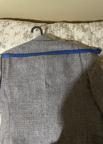 Düğmeli Gri Erkek Jakamen Ceket - Görsel 7