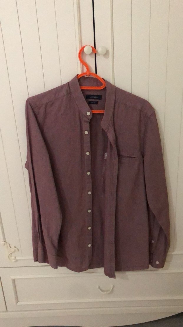 Düğmeli Erkek Gömlek - Görsel 2