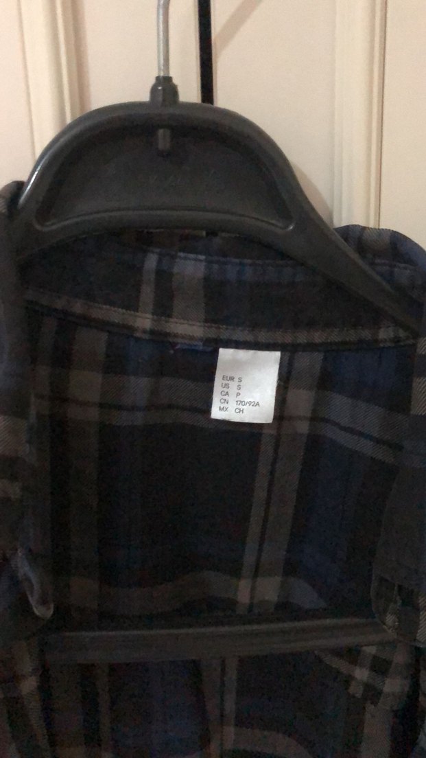 Erkek Düğmeli Uzun Kollu kışlık Gömlek - Görsel 2