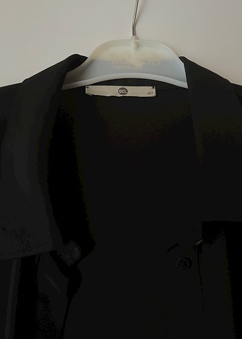 Siyah tesettür tunik - Görsel 2