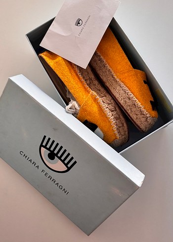 Chiara Ferragni  Sarı Renkli Kadın Espadril - Görsel 3