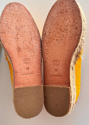 Chiara Ferragni  Sarı Renkli Kadın Espadril - Görsel 5
