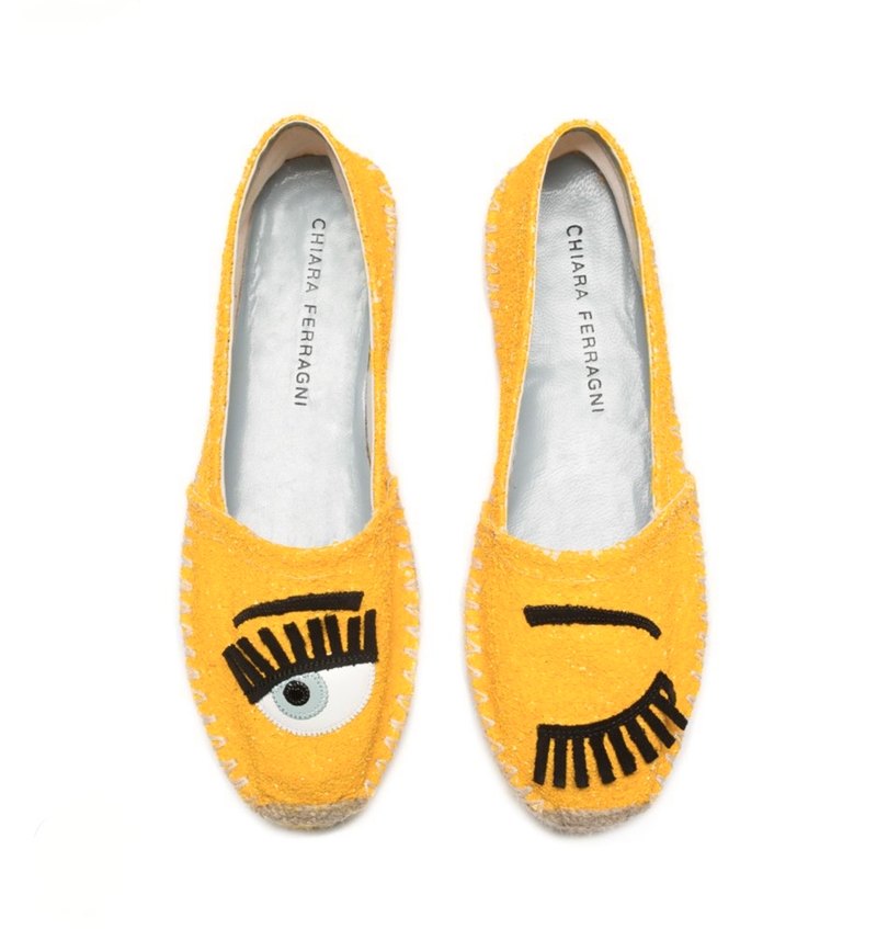 Chiara Ferragni  Sarı Renkli Kadın Espadril - Görsel 2