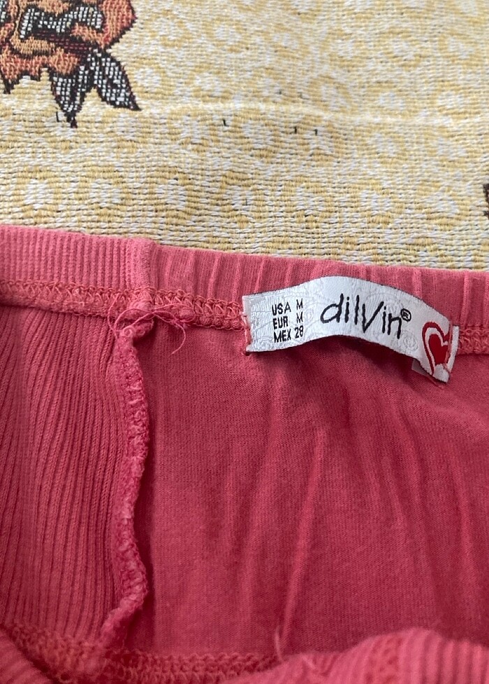 Dilvin pembe üst - Görsel 3