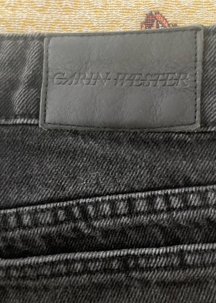 Siyah Kot Şort - Görsel 4