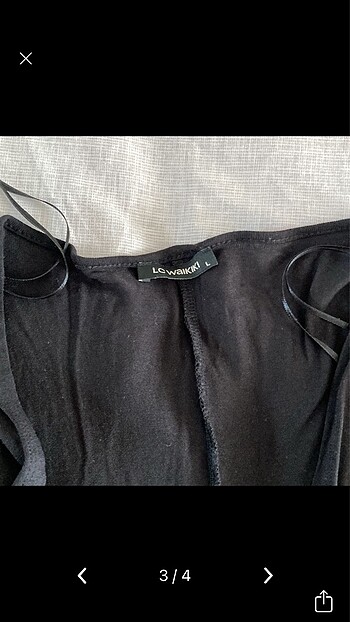 Tesettür siyah ceket - Görsel 2