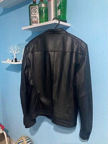 Gerçek deri ceket erkek - Görsel 4