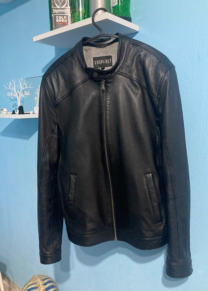 Gerçek deri ceket erkek - Görsel 2