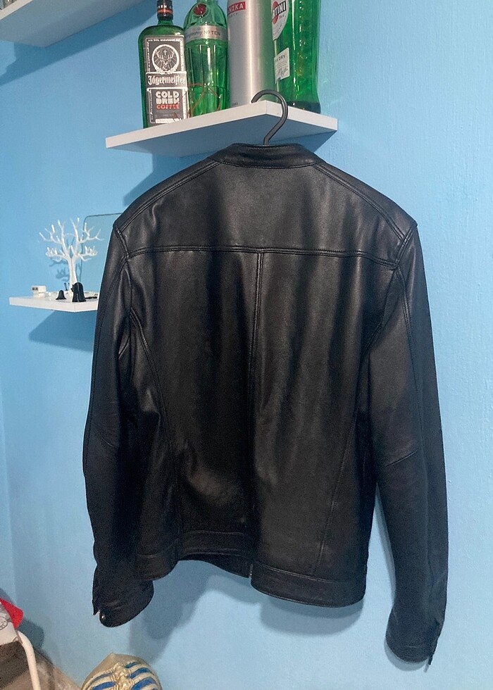 Gerçek deri ceket erkek - Görsel 3