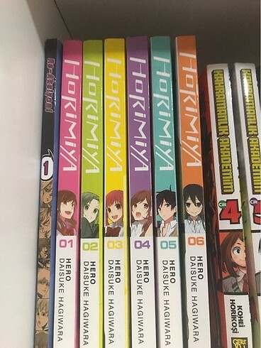 Horimiya 1-2. Cilt Türkçe Manga.