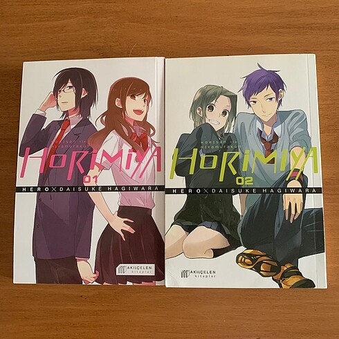 Horimiya 1-2. Cilt Türkçe Manga.