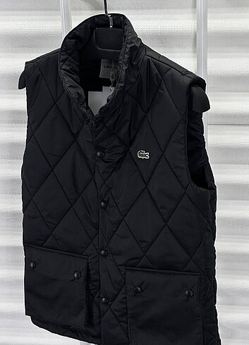 Lacoste yelek siyah 