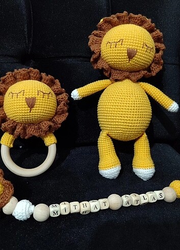 Diğer Amigurumi aslan seti