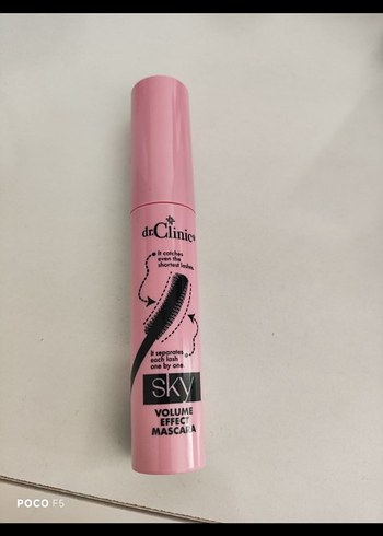 Sky Hacim Etkili Pembe Maskara - Görsel 2