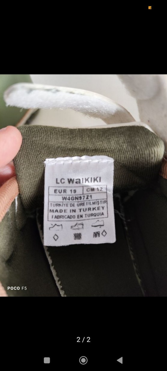 Beyaz Baskılı Erkek Bebek İlk Adım Ayakkabısı - Görsel 2