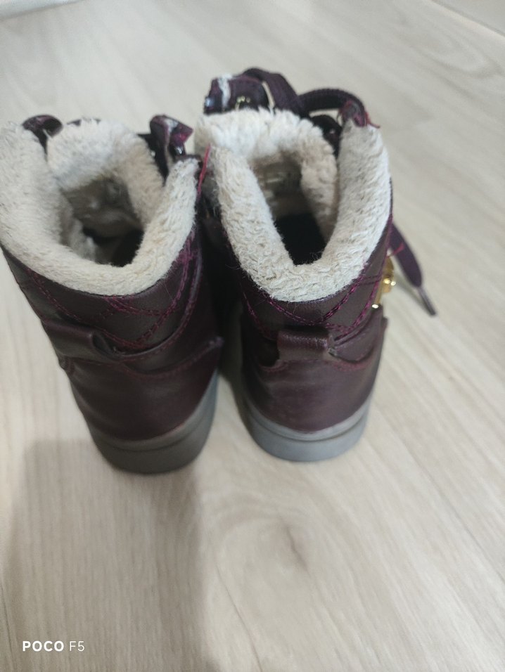 Kinetix Kız Çocuk Bordo Deri Bot - Görsel 2