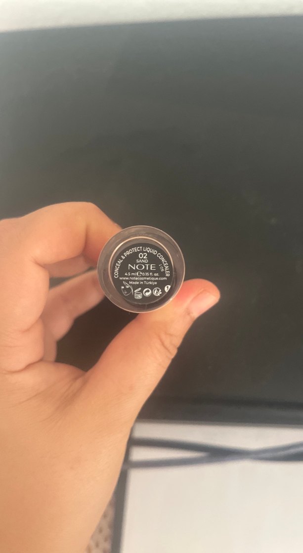 #note#conceal&protect liquid concealer - Görsel 5