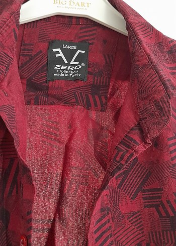 Bordo Bohem Uzun Kollu Gömlek - Görsel 3