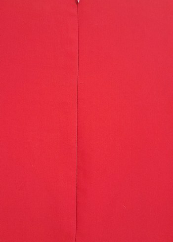 Kırmızı Midi Uzun Kollu Tunik - Görsel 5