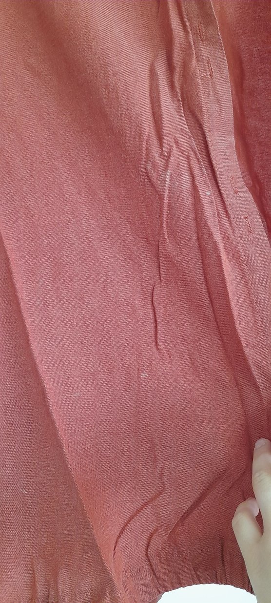 Düğmeli tabaMidi Hamile gölek - Görsel 4