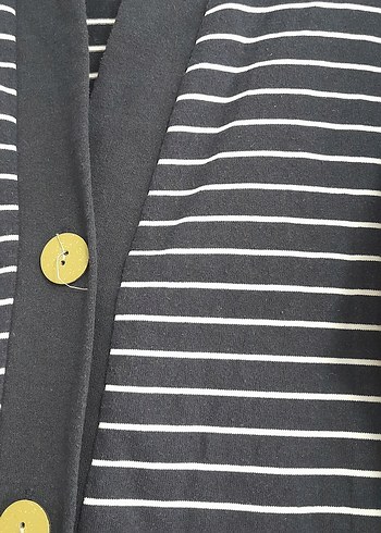 Düğmeli Midi Kadın Hırka - Görsel 3