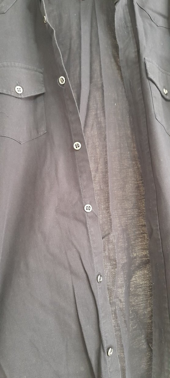 Lacivert Regular Fit Keten Erkek Gömlek - Görsel 3