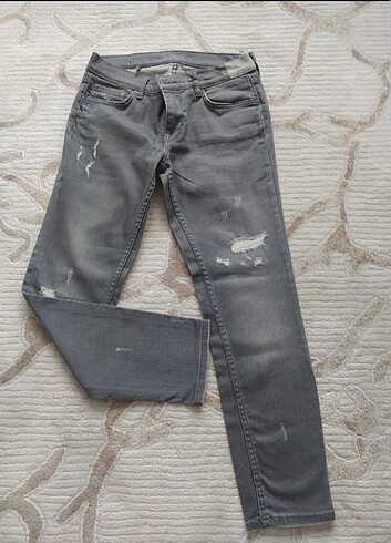 Zara Gri Jean Pantolon