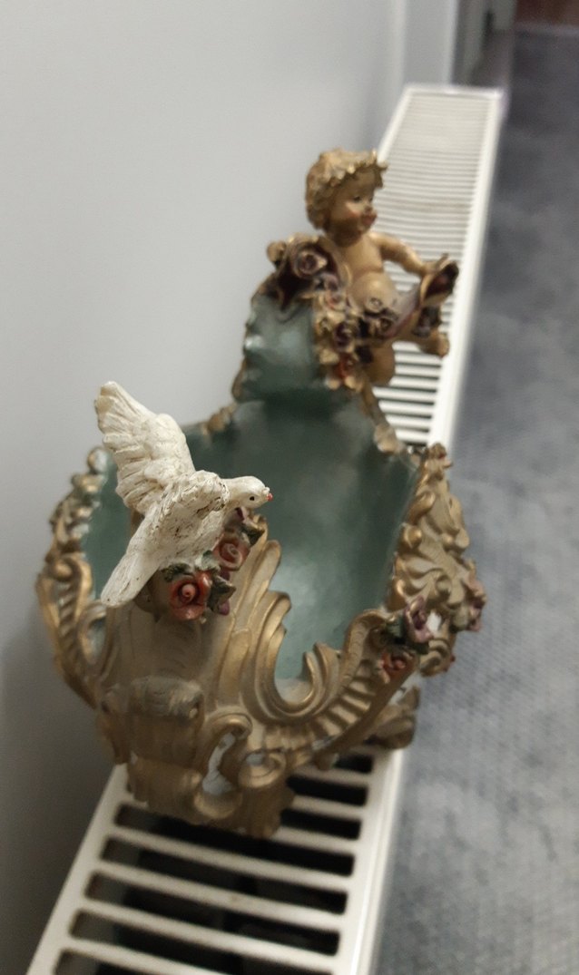 Pastel Beyaz Figürlü Dekoratif Biblo - Görsel 2