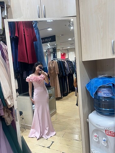 TOZ PEMBE ABİYE ÖZEL DİKİM
