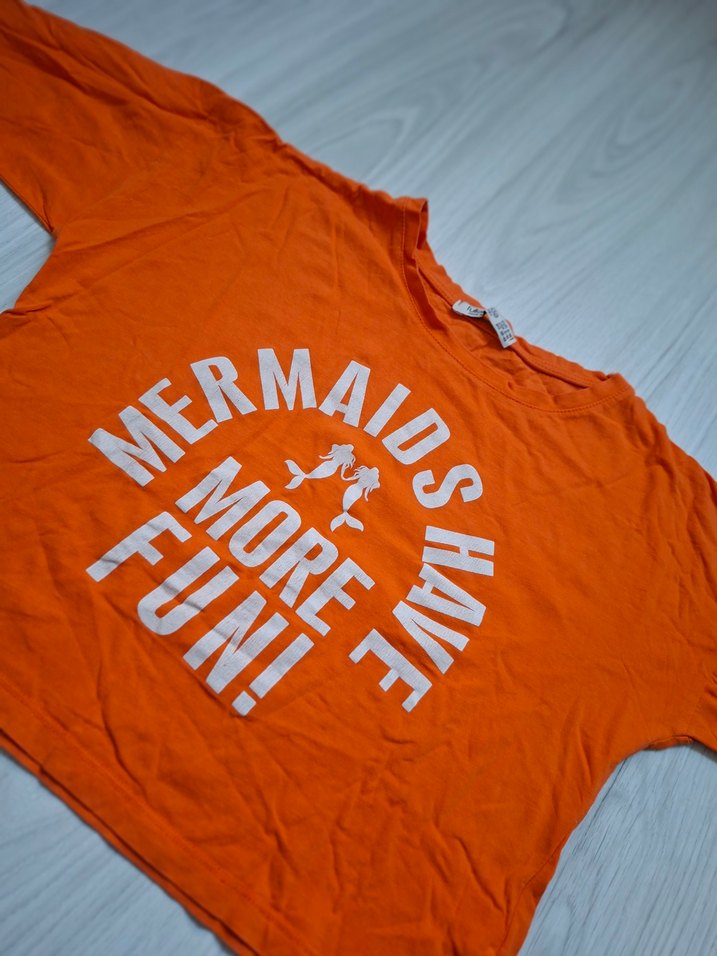 Renkli Baskılı Kısa Kollu Tişört - Görsel 3