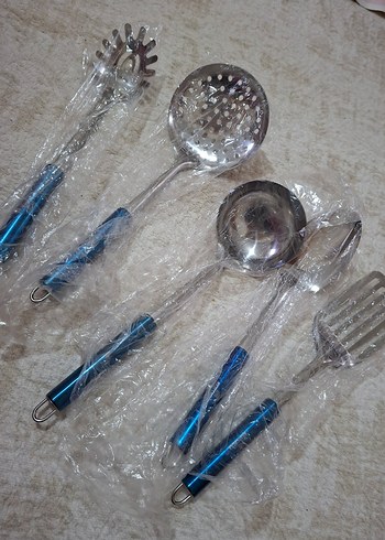 Karaca Master Blue 5 Parça Mutfak Servis Seti - Görsel 3